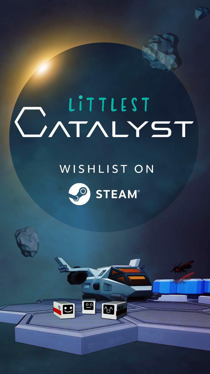 Vertical banner: Wishlist on Steam